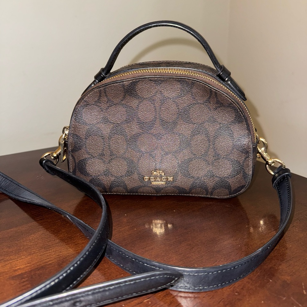 Coach Serena Signature Canvas Crossbody Purse